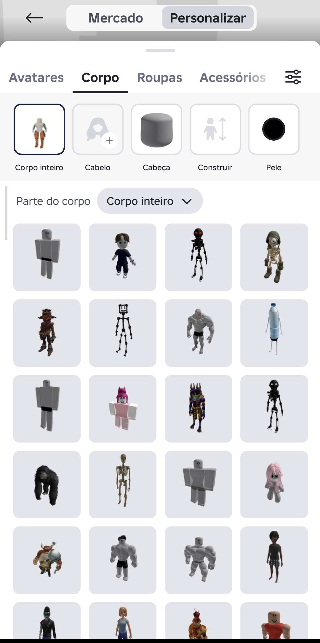 🎮 CONTA ROBLOX TOP