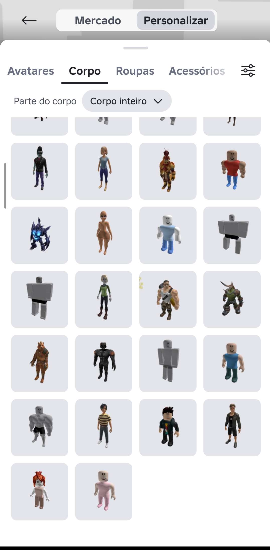 🎮 CONTA ROBLOX TOP