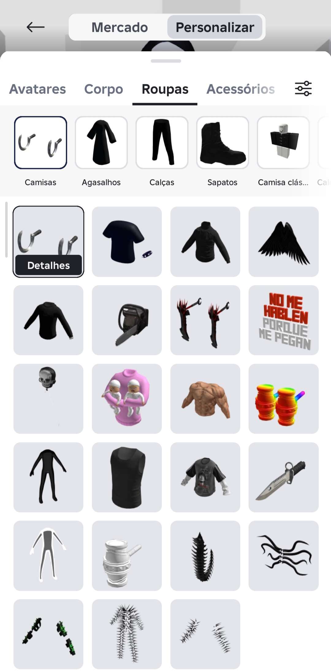 🎮 CONTA ROBLOX TOP