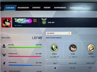Overwatch Account 