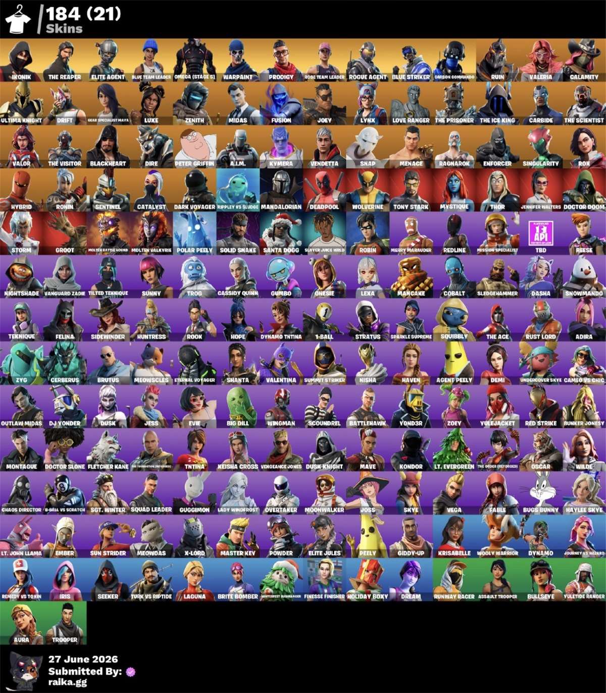 SKINS] 🌞 IKONIK 🌞 The Reaper 🌞 Elite Agent
