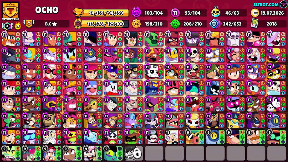 Jual Akun Brawl Stars 2,5juta