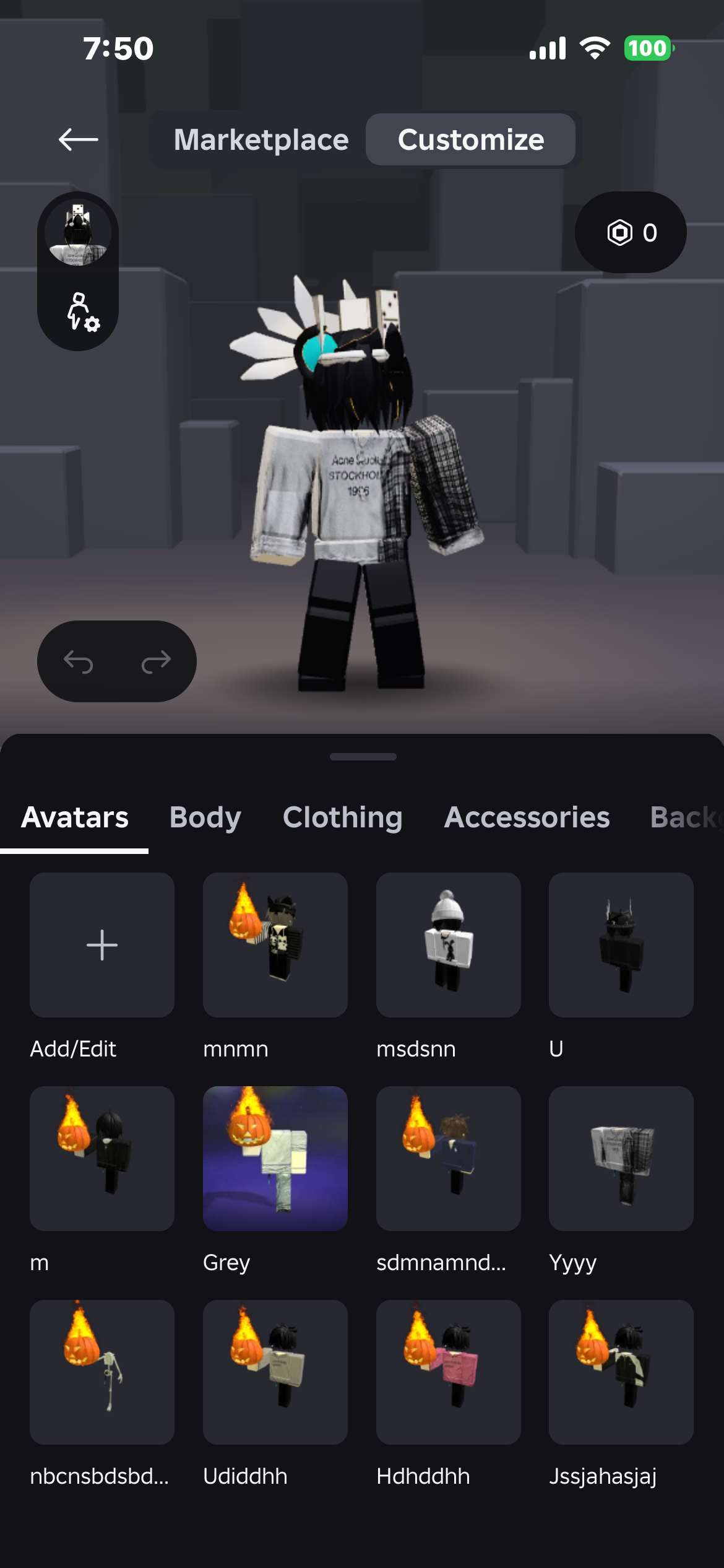 Roblox account 