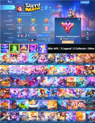 Skin 449 | 3 Legend | 5 Collector | Other
