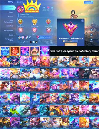 Skin 360 | 4 Legend | 5 Collector | Other
