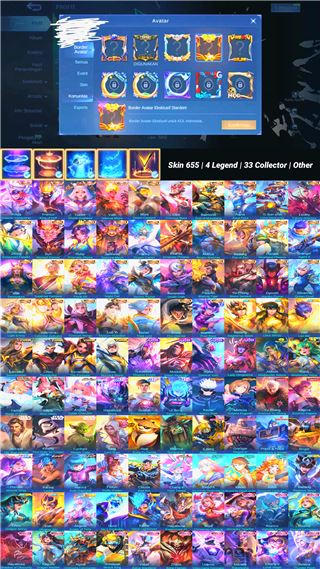 Skin 655 | 4 Legend | 33 Collector | Other