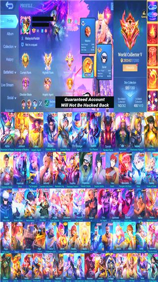  Skin 585 | 4 Legend | 6 Collector | Other