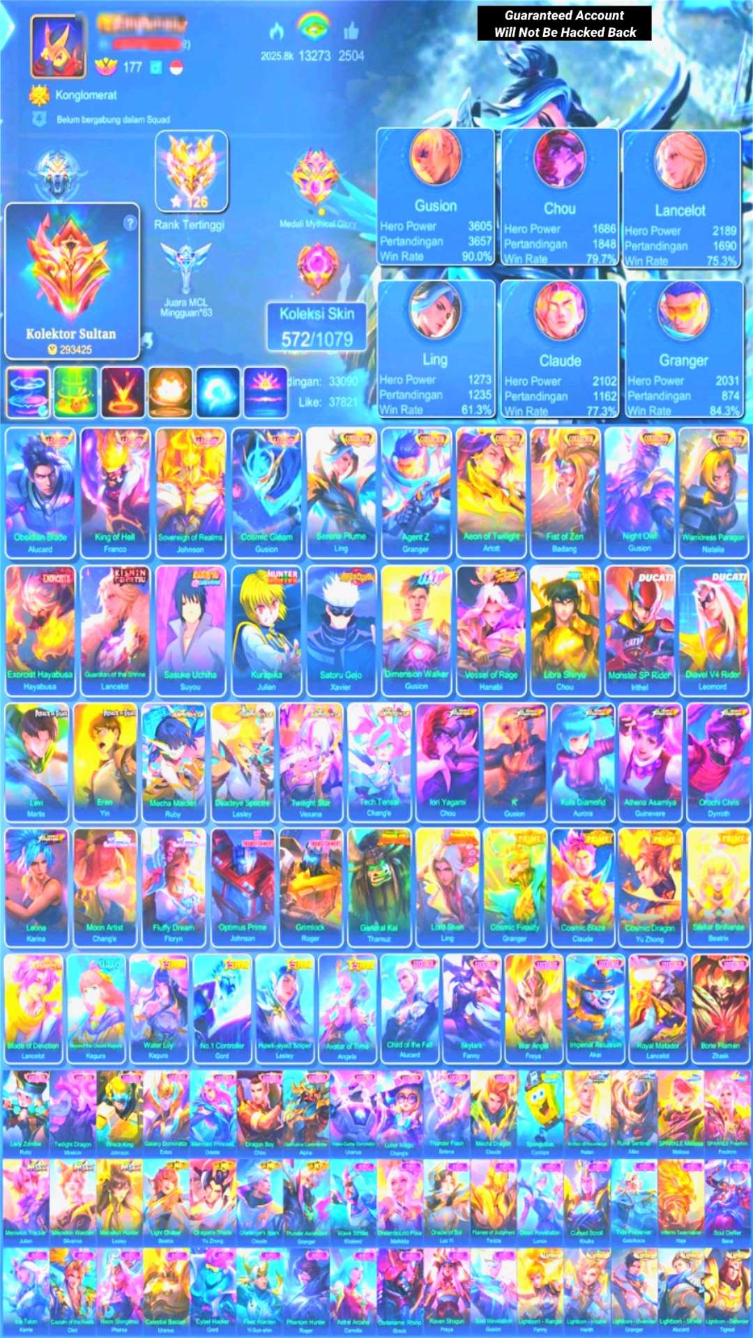 Skin 572 | 4 Legend | 6 Collector | Other