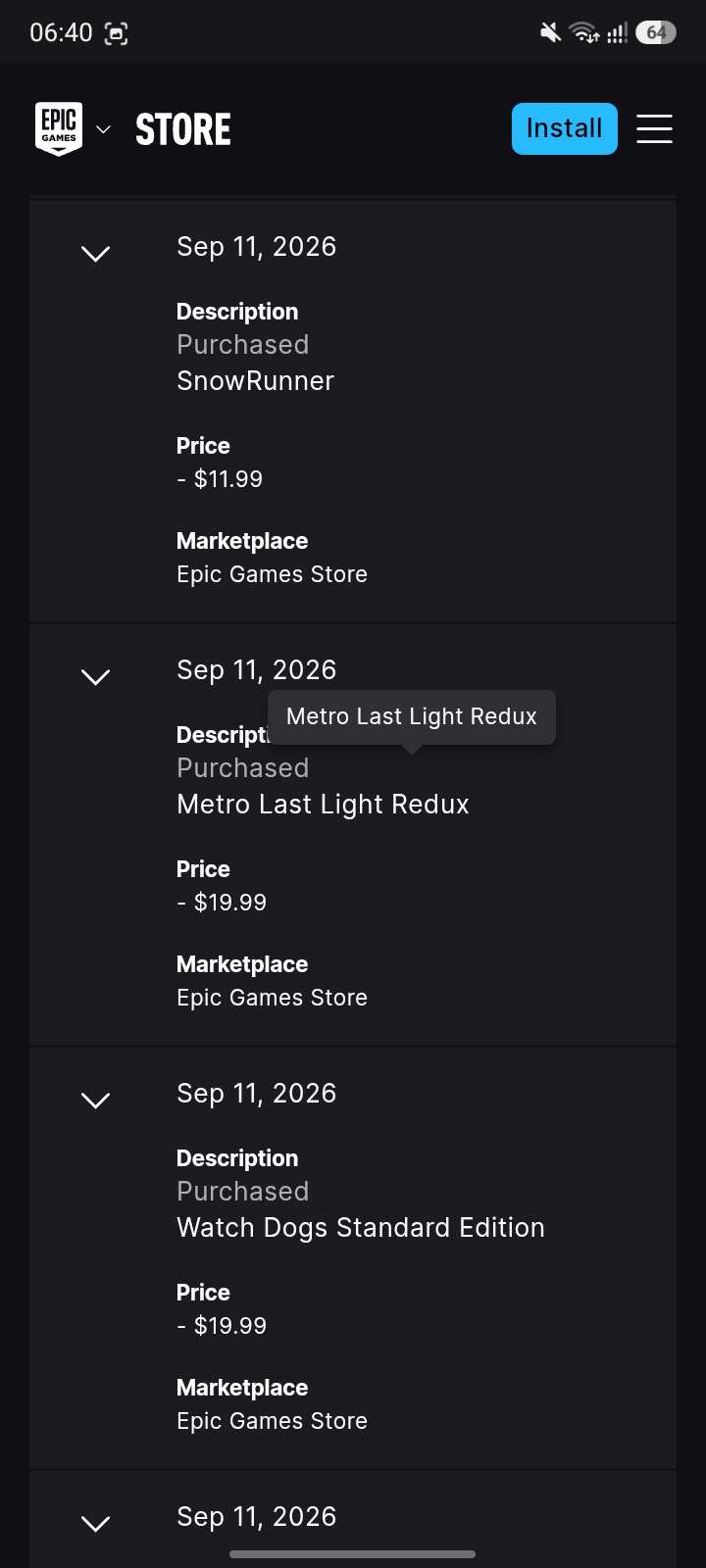 Epic Games Account | 24 AAA Titles | 0 Hours 