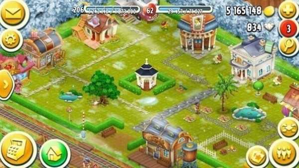Jual akun pribadi Hay Day - Level 206