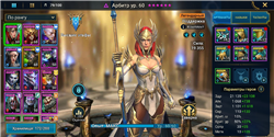 Menjual akun di Raid