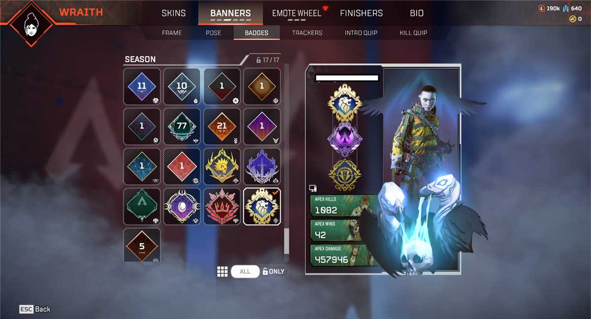 Akun Apex Legends