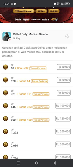 Akun penjualan