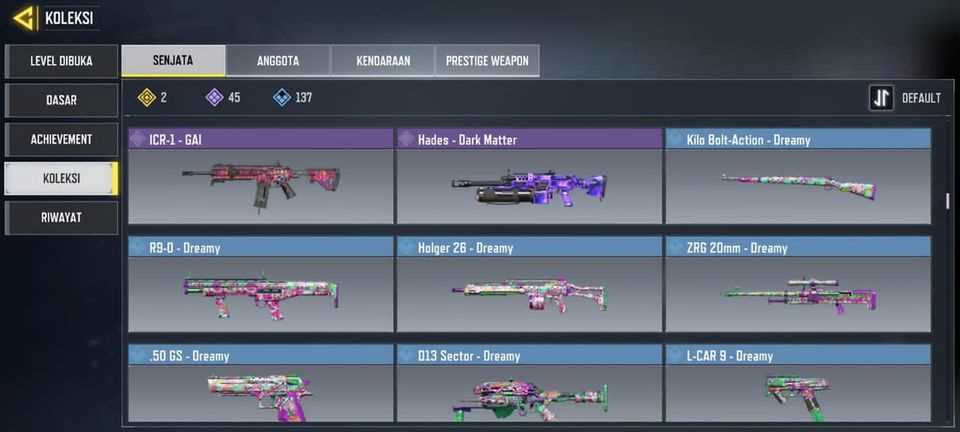 Akun Call of Duty Mobile