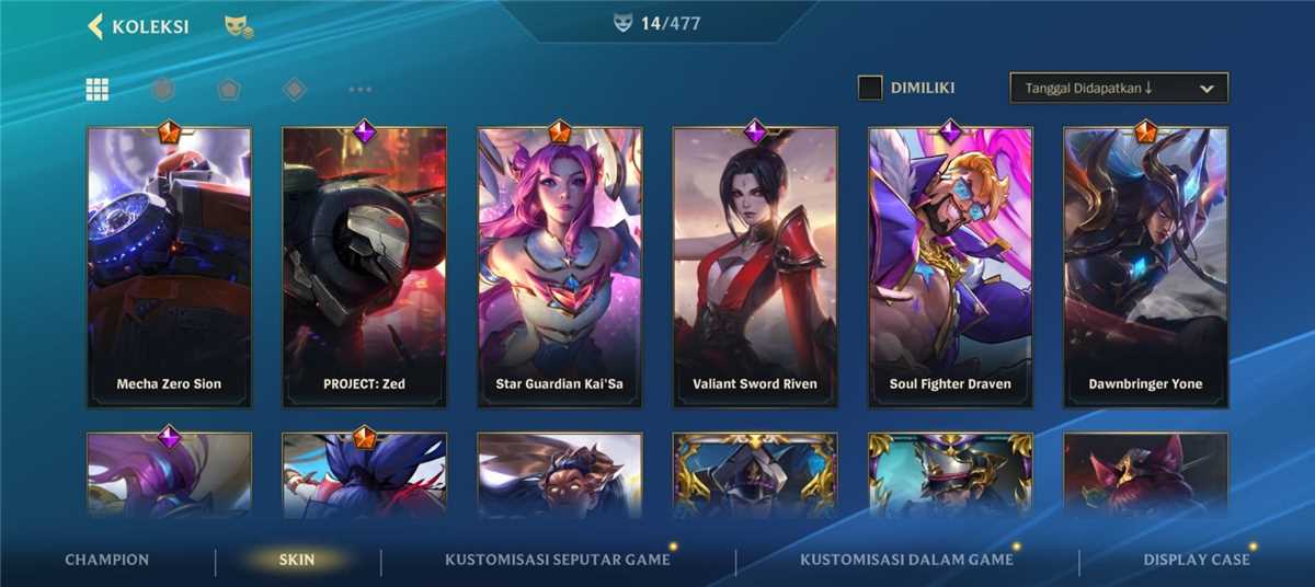 Jual akun LOR
