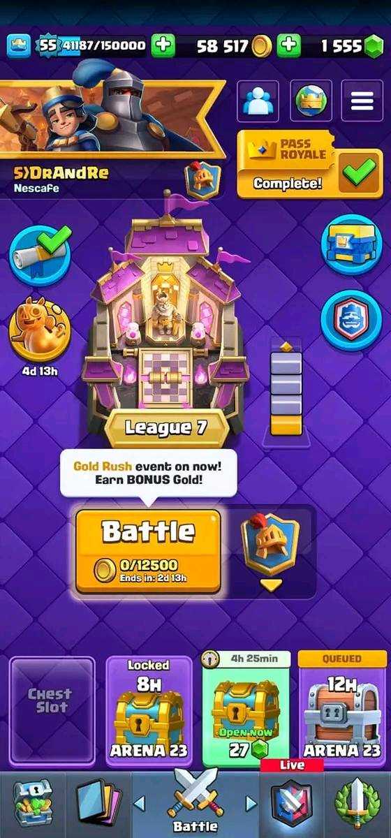 Akun Clash Royal