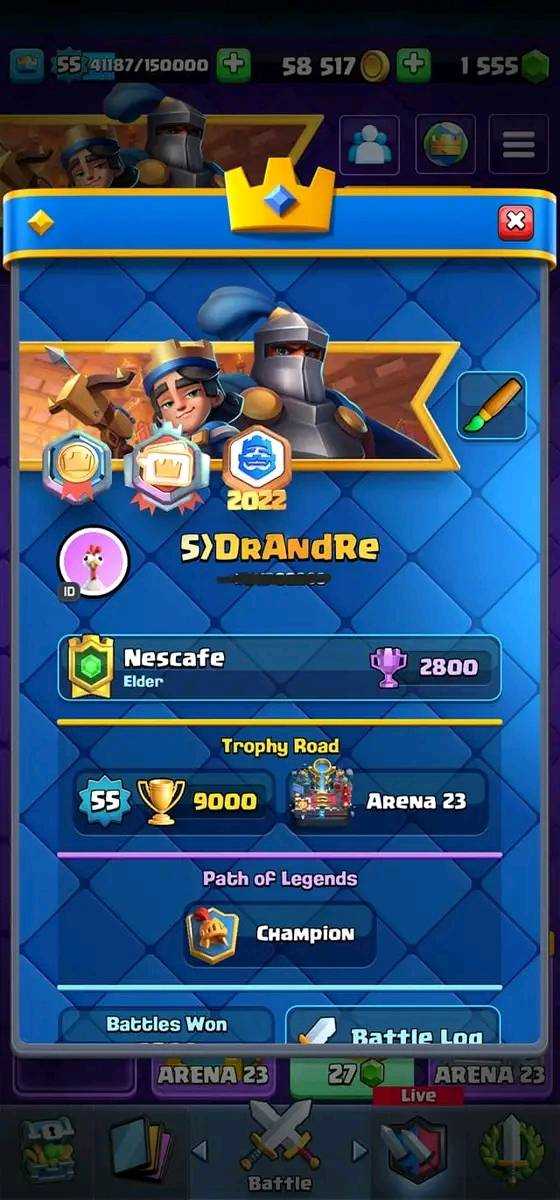 Akun Clash Royal