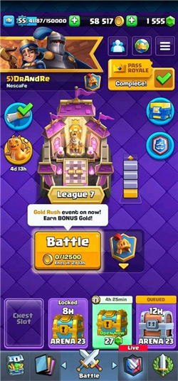 Akun Clash Royal