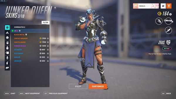 Selling my Overwatch 2 account