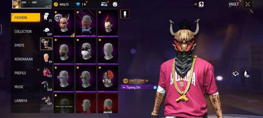 Jual akun