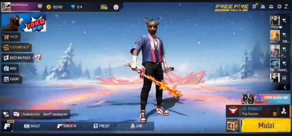 Jual akun FF