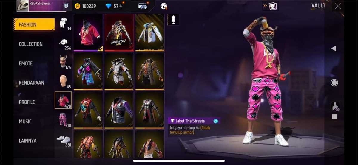Jual akun FF