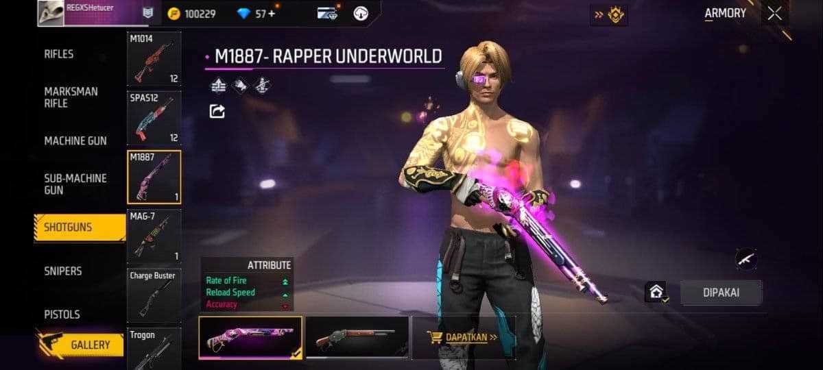 Jual akun FF