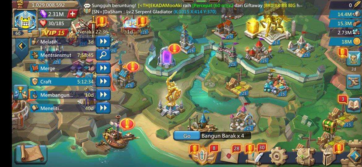 Jual akun LM