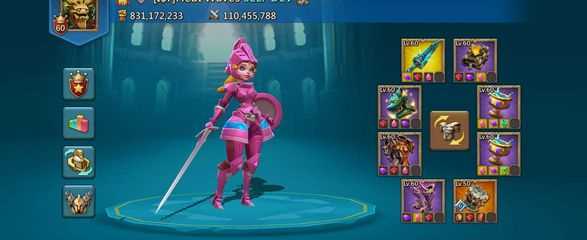 Jual akun lord mobile