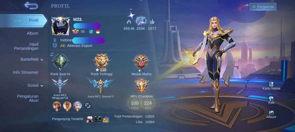 Akun mobile legends