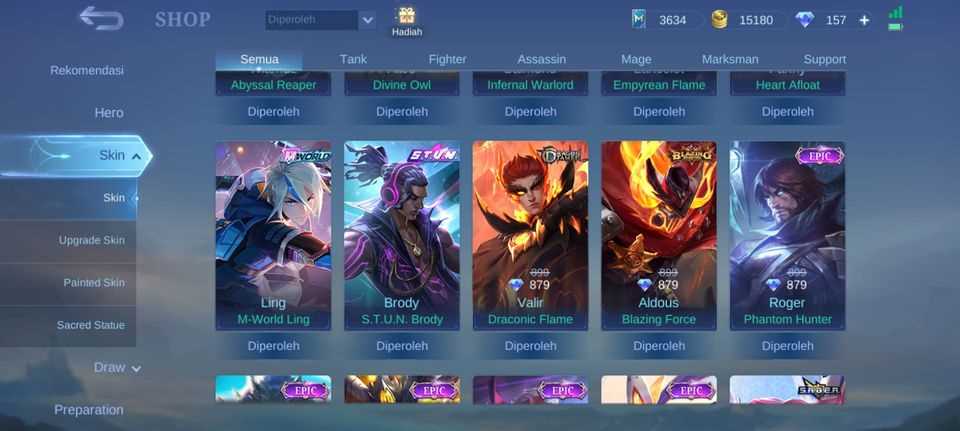 Akun mobile legends