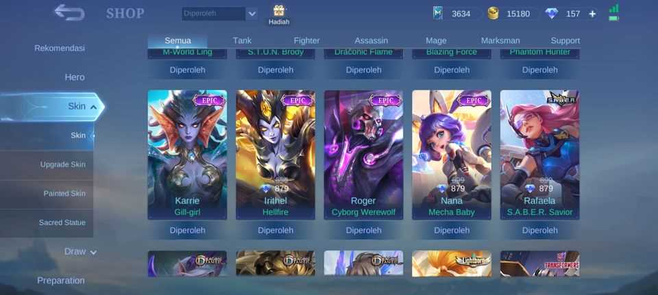 Akun mobile legends