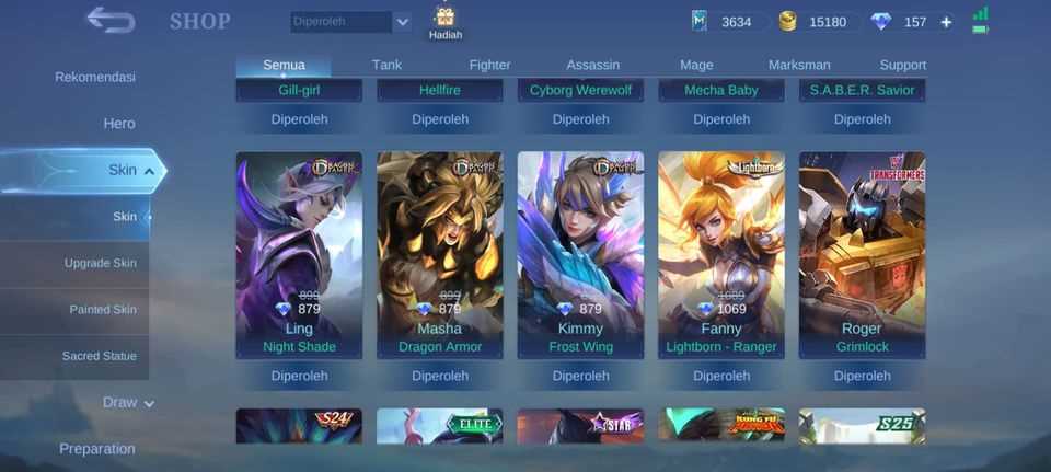 Akun mobile legends