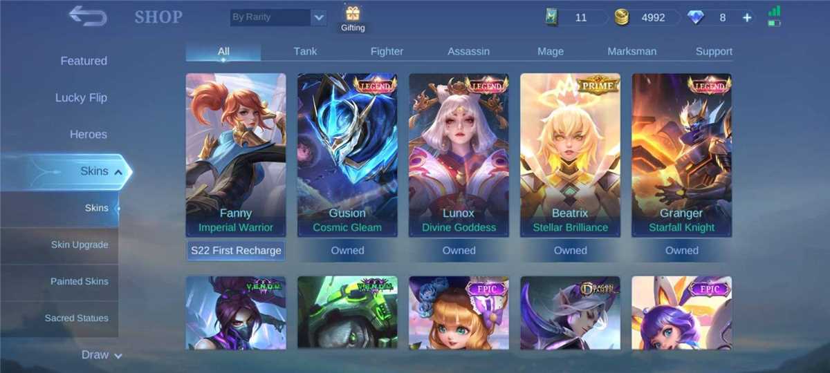 Jual akun ML