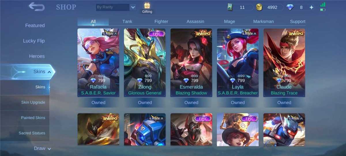 Jual akun ML