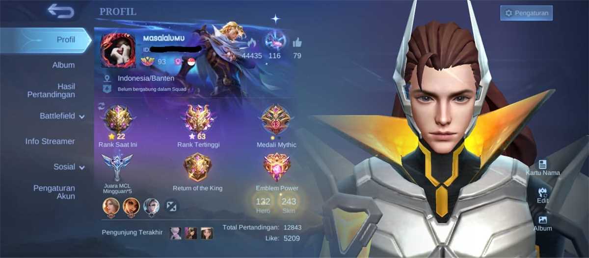 Jual akun