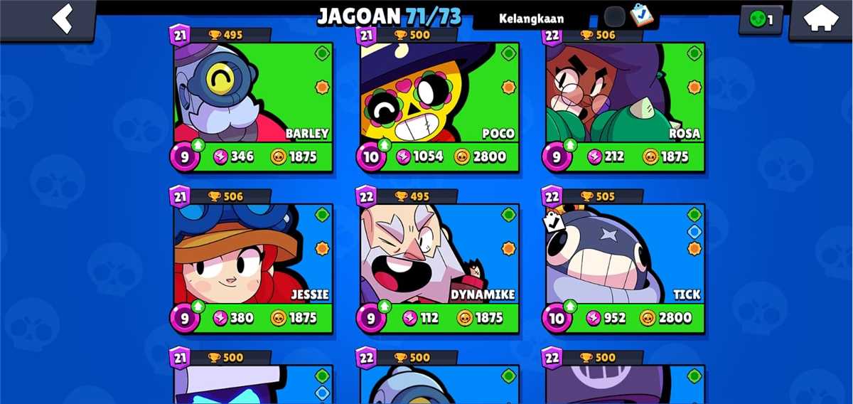 Tropi 33k, brawler 71/73 bp 7x