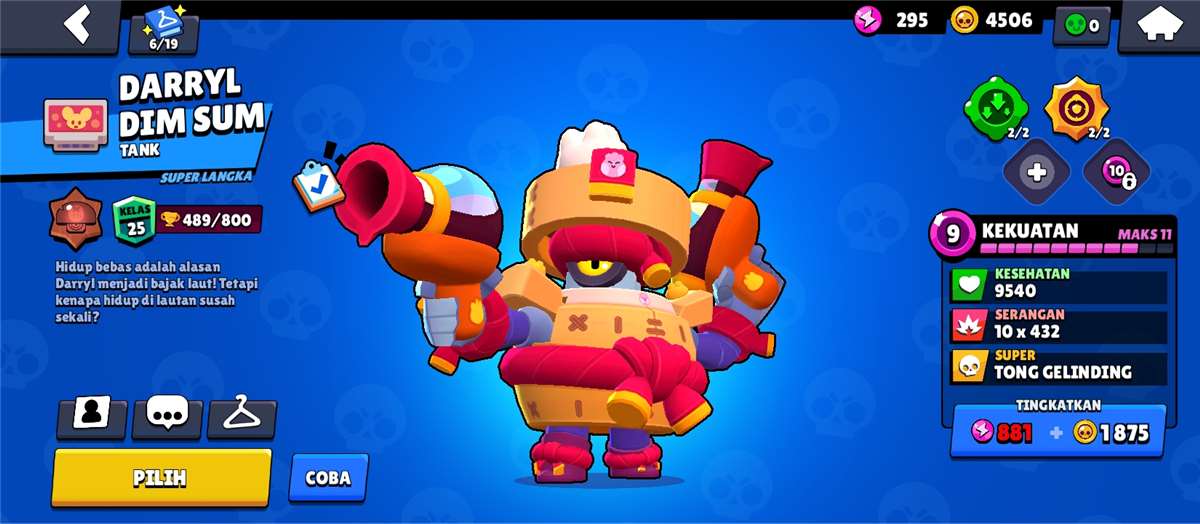 Sell account brawlstar