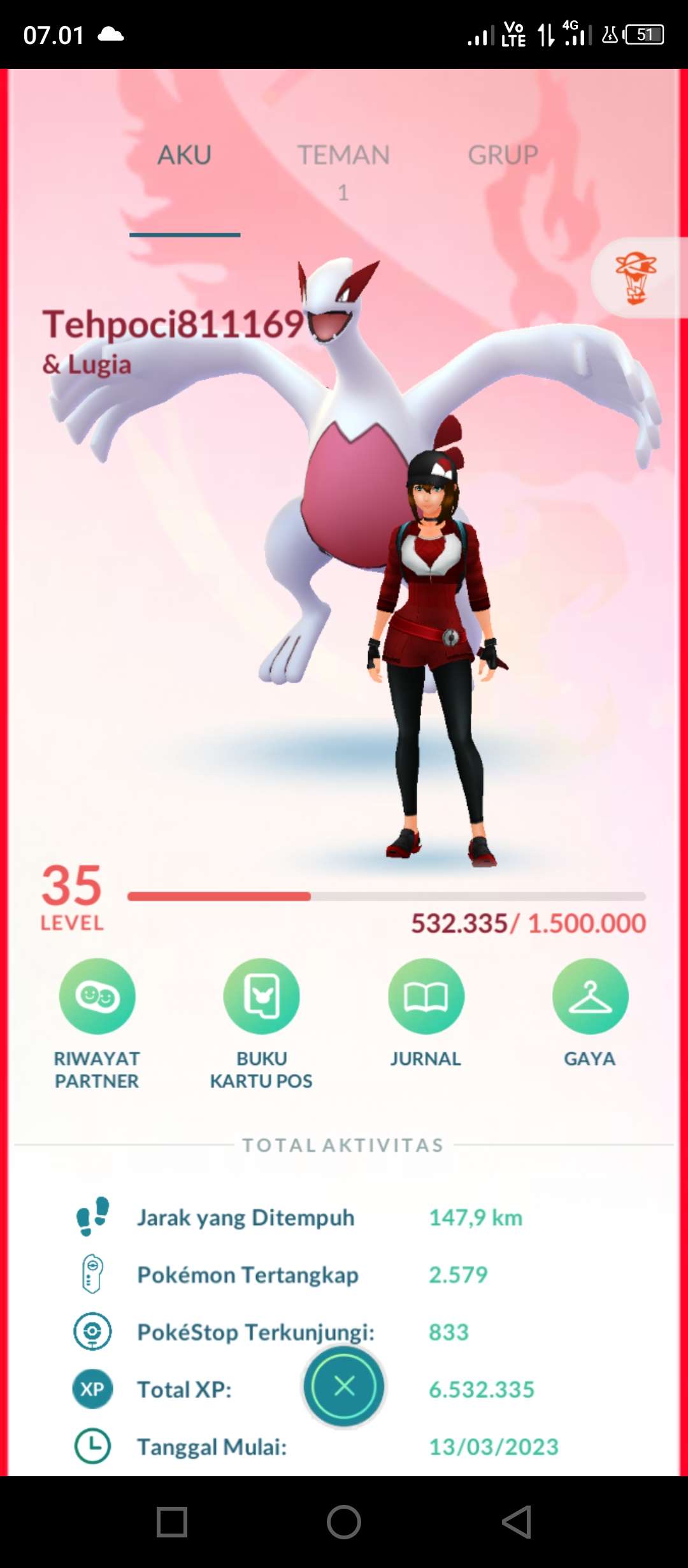 Sell Account GP