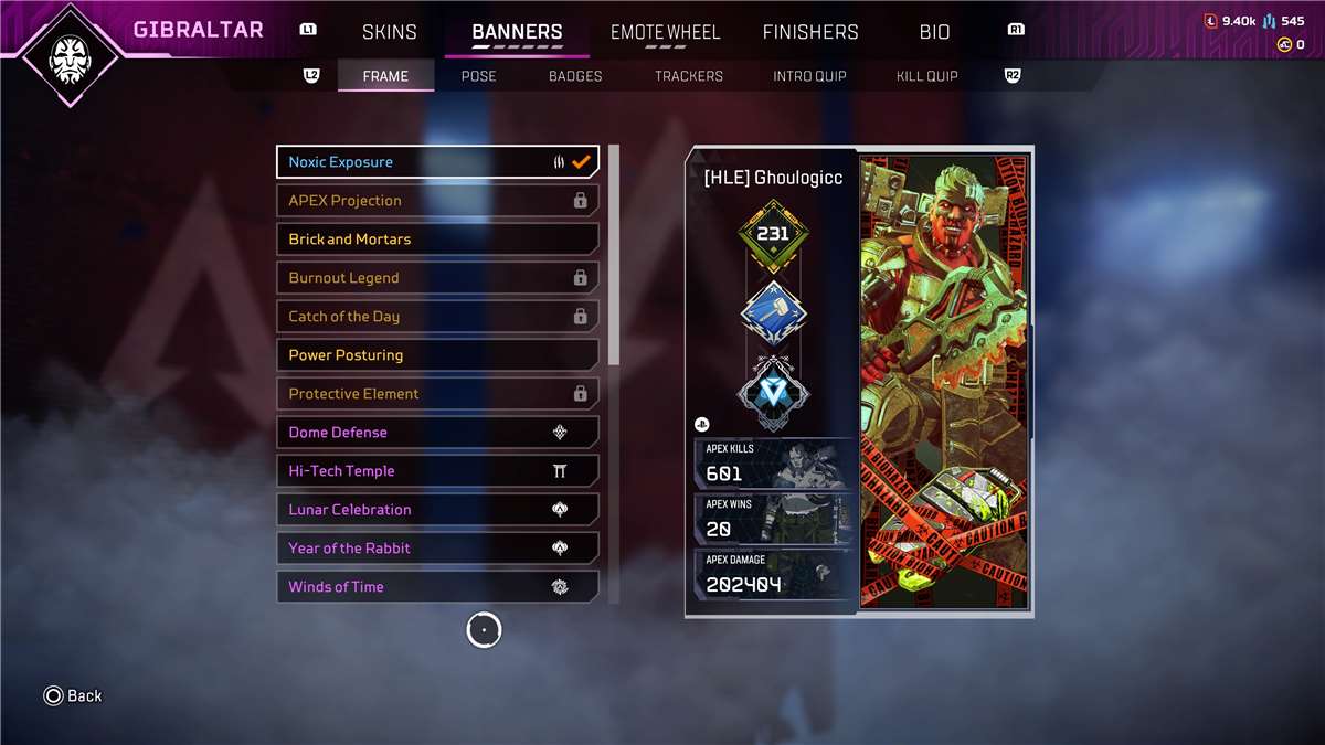 Playstation  apex account for sale 