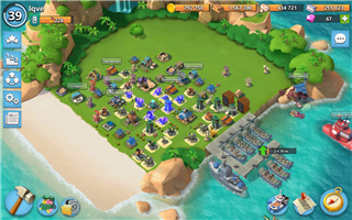 Boom Beach 39 lvl